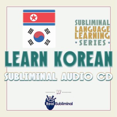 Subliminal Language Learning Series: Learn Korean Subliminal Audio CD