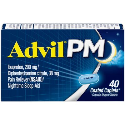 Advil PM 200 mg Coated Caplets 40 ea
