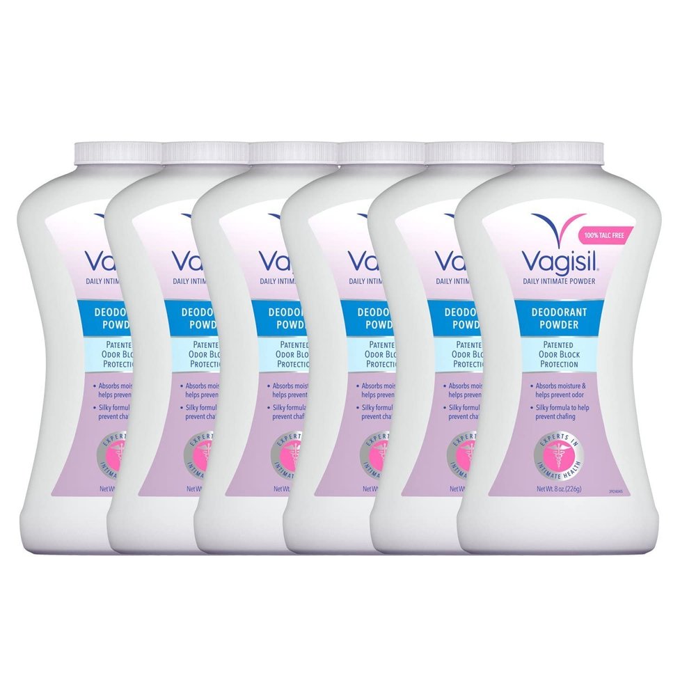Vagisil Odor Block Deodorant Powder for Women, Talc-Free