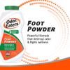 Odor-Eaters Foot Powder, 6 oz, Pack of 4  Foot Odor Eliminator for Shoes & Feet, Odor Control, Easy Grip Bottle, Foot & Shoe Powder, Talc Free view 2