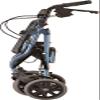 NOVA Medical Products Zoom Rollator Walker with Seat Height, Blue, 1 Count view 3