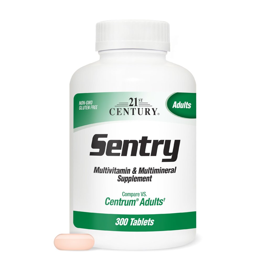 21st Century Sentry, 300 Tablets (Pack of 2)