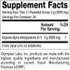 Olympian Labs PSN A-AKG Powder for Men's Health, Energy & Sports Nutrition Performance, 40-3g Servings, 120 Gram Jar view 2