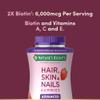 Nature's Bounty Optimal Solutions Advanced Hair, Skin, Nails, 2X Biotin, 80 Strawberry Gummies, 40 Total Servings view 3