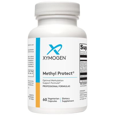 XYMOGEN Methyl Protect - Optimal Methylation Formula with Methyl Folate, Vitamin B12 (Methylcobalamin b12), Riboflavin + B6 Vitamins - Cognitive, Homocysteine + Heart Health Supplements (60 Capsules)