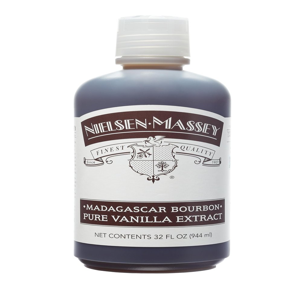 Nielsen-Massey Madagascar Bourbon Pure Vanilla Extract for Baking and Cooking, 32 Ounce Bottle