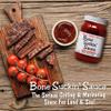 Bone Suckin' Sauce Sweet Southern BBQ Sauce - 18 oz in Glass Bottle, All-Purpose Barbecue Sauce, For Ribs, Chicken, Pork, Beef, Gluten-Free, Non-GMO, Kosher, Sweetened w/Cane Sugar & Molasses - 1 Pc view 3