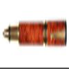 Lanier Pens Elite Rollerball Pen - 24kt Gold - Ambonya Burl view 2