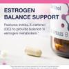 Metagenics Meta Indole-3-Carbinol Supplement - Supports Estrogen Hormone Balance, Antioxidant & Liver Health* - Non-GMO, Gluten-Free, Vegan - GMP Certified Facility - 180 Capsules view 3