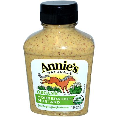 Annies Homegrown Mustard Hrsradish Org Gf