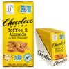 Chocolove Toffee & Almond Milk Chocolate Bars | 33% Cocoa | Made with Creamy Premium Chocolate | Sustainably Sourced, Non-GMO, & Gluten-Free, 3.2 oz Bar (12 Pack) view 1
