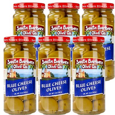 Santa Barbara Bleu Cheese Stuffed Olives (6x5oz)