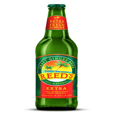 Reed's Inc. Extra, Bottles, 12-Ounce (Pack of 24)