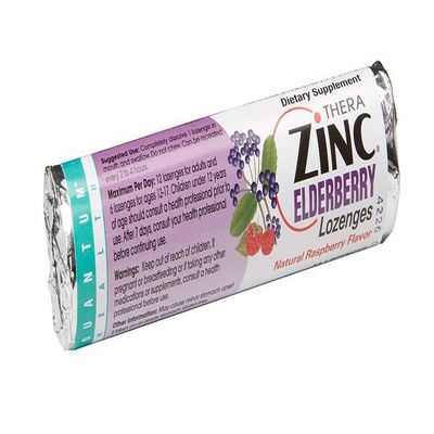 Quantum Lozenge Zinc Elderberry