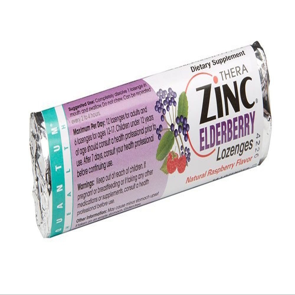 Quantum Lozenge Zinc Elderberry