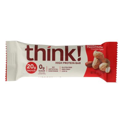 think! Thin Thin Bar, Chnky Pnut BTR, 2.10-Ounce (Pack of 10) (Value Bulk Multi-Pack)