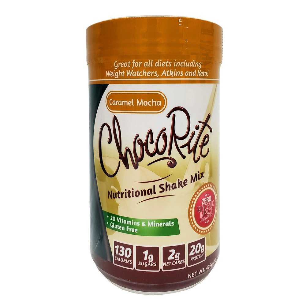 ChocoRite ChocoRite Caramel Mocha Protein Shake, 14.7 Ounce