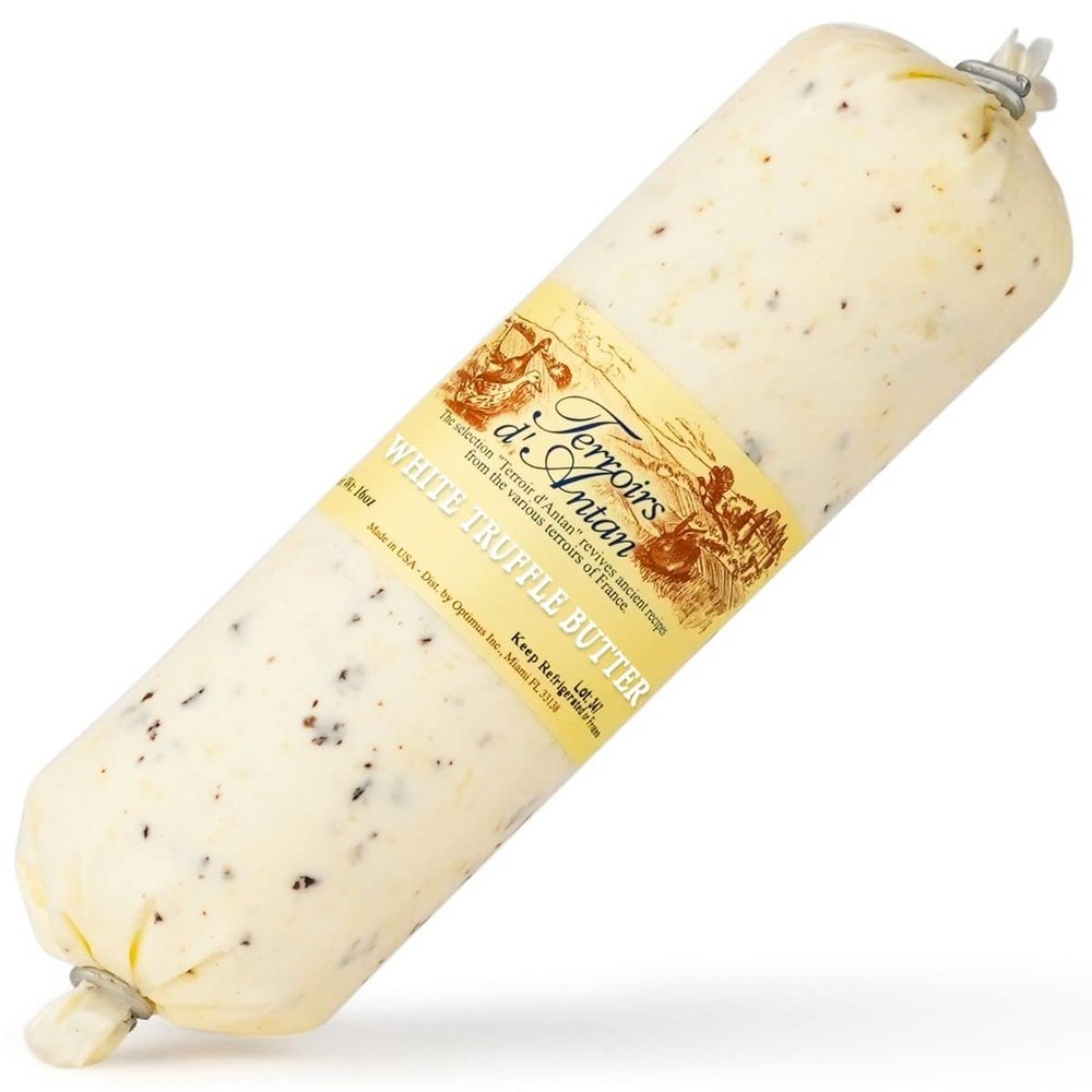 Fresh White Winter Truffle French Style Butter - 1 LB / 453 G - OVERNIGHT GUARANTEED