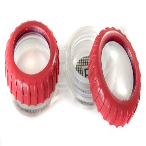 Beyond Optics E-Z Find Contact Lens Case, Red (Pack of 3)