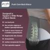 PUSH Care Back Brace - Reduces Low Back Pain with Adjustable pad for Specific Spinal Level Pressure (Size 3) view 2
