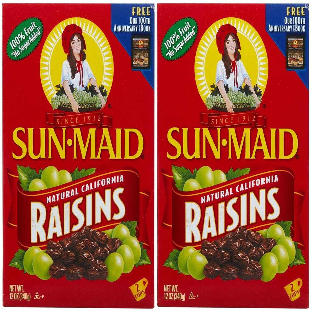 Sun Maid Raisins, 12-Ounce Bag (Pack of 6)