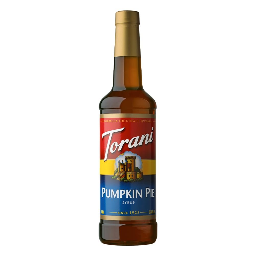 Coffee Syrup, Pumpkin Pie Flavored Syrup for Drinks, 25.4 Fl Oz