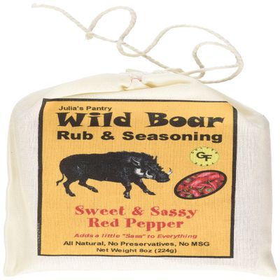 Wild Boar Wild Boar Rub, Red Pepper, 8 Ounce