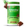 Amazing Grass Greens Superfood Powder: Greens Powder with Digestive Enzymes & Probiotics, Organic Spirulina, Chlorella, and Beet Root Powder, Chocolate, 60 Servings view 2