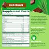 Amazing Grass Greens Superfood Powder: Greens Powder with Digestive Enzymes & Probiotics, Organic Spirulina, Chlorella, and Beet Root Powder, Chocolate, 60 Servings view 4
