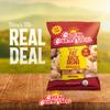 Old Time Fat Back Skins Chicharron (Strips) Plain 24 bags (3.5 oz) view 3