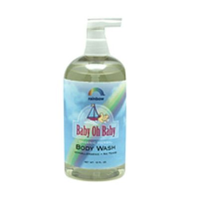 Rainbow Research Baby Oh Body Wash Scented, Scented 16 Oz (Pack of 4)