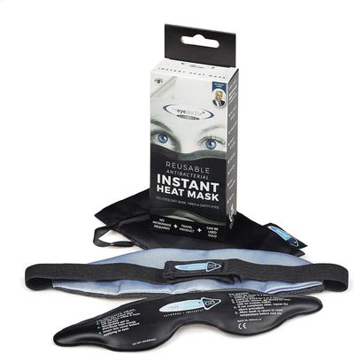 The Eye Doctor Click & Go Instant Reusable Gel Pack Hot Eye Compress for Dry Eye, Blepharitis and MGD Treatment Use The Eye Mask Anywhere Instantly, no Need to Microwave