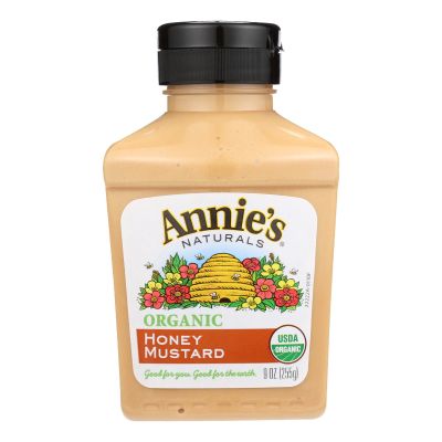Annies Naturals Organic Honey Mustard, 9 Ounce - 12 per case.