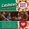 BEER NUTS Cashews - 12-Count 4oz Single Serve Bags, Low Sodium, Gluten Free Cashews view 3