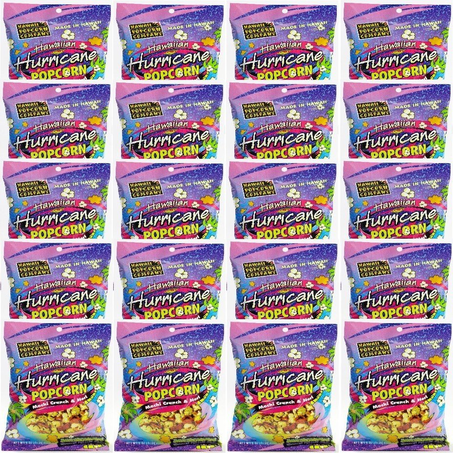 20pk Hawaiian Hurricane Microwave Popcorn Singles