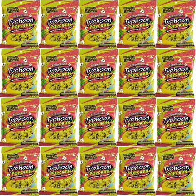 20pk Hawaiian Typhoon Microwave Popcorn Singles