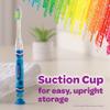 GUM Crayola Kids Light-Up Timer Manual Toothbrush, Soft Bristles with Suction Cup Base, for Children & Toddlers, 1 Count (Ages 3+) view 3