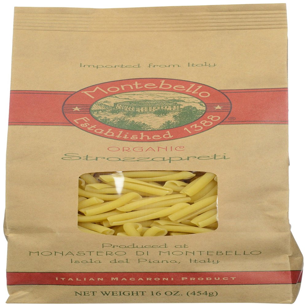 Montebello Organic Strozzapreti, 16 Ounce, 5 Count