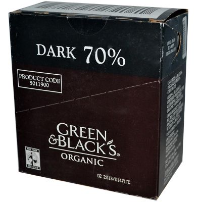 Green & Black's Single Bar Organic Dark 70%