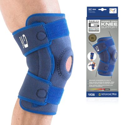 Neo-G Hinged Knee Brace - Knee Support for Joint Pain, Patellar Tracking, Meniscus Tear, Ligament Injury, ACL Knee Brace Hinged Knee Support Adjustable Compression
