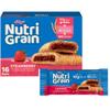 Nutri-Grain Soft Baked Breakfast Bars, Kids Snacks, Value Pack, Strawberry, 20.8oz Box (16 Count) view 1