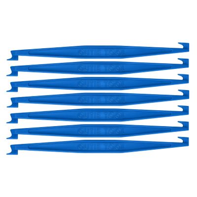 2 in 1 Outie Tool Aligner Remover for Invisible Braces | Easily and Safely Removes Top & Bottom Trays | 100 Count (Sky Blue)