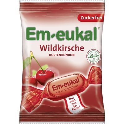 Em-eukal Wild Cherry sugar free 75g