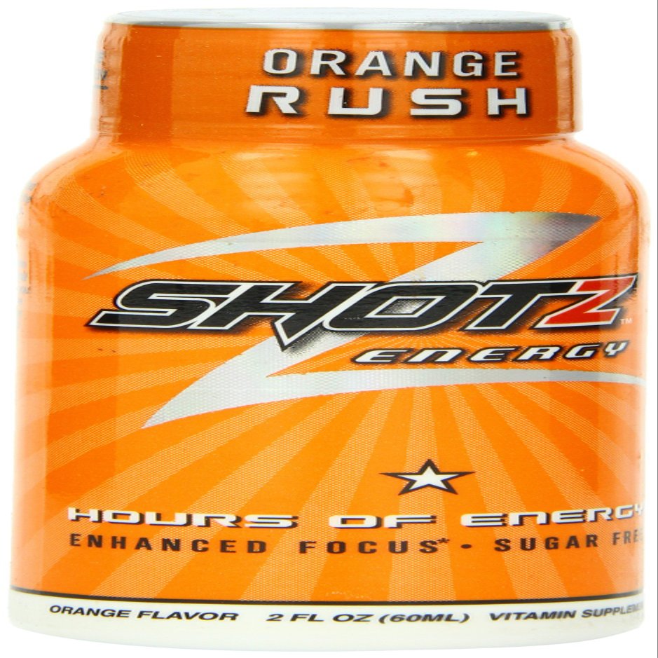 Shotz, Orange Rush, 6-Count, 2-Ounce