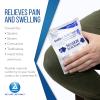 Dynarex Disposable Ice Packs for Injuries - Instant Cold Packs for First Aid, Swelling, Sprains & Abrasions - Single Use Cold Pack & Cold Compress Packs for Joint & Muscle Pain - 24-Pack, 4x5-Inch view 4