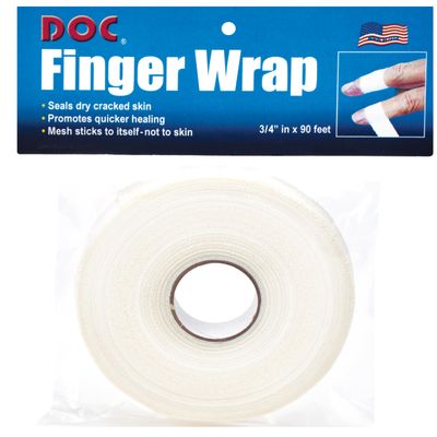 Tourna Finger Wrap Protective Tape, White