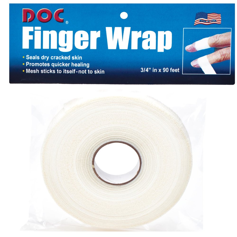 Tourna Finger Wrap Protective Tape, White