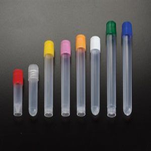 4ml Sample Tube Without Cap, External Thread, Self-Standing, Non-Sterile - 1000/Case