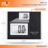 Eat Smart Precision Plus Scale for Body Weight, Wide Platform for added comfort. Extra heavy 440 LB capacity view 2
