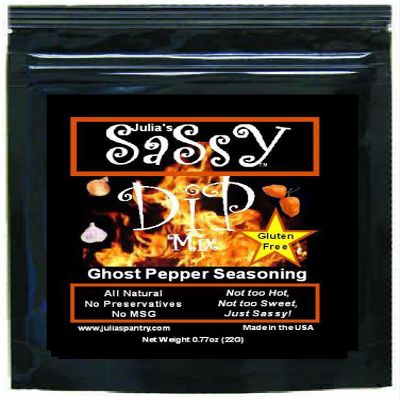 Julia's Sassy Dip Mix Ghost Pepper